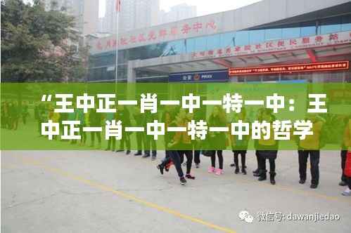 “王中正一肖一中一特一中:王中正一肖一中一特一中的哲学思想与实践价值”