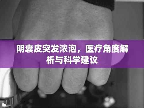 阴囊皮突发浓泡，医疗角度解析与科学建议